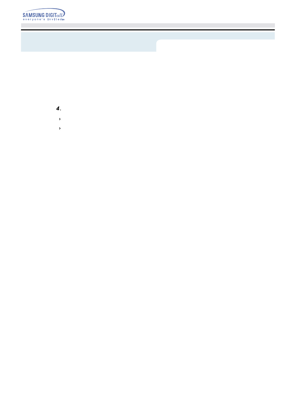 Setup | Samsung TS-H492A-WBGH User Manual | Page 12 / 24