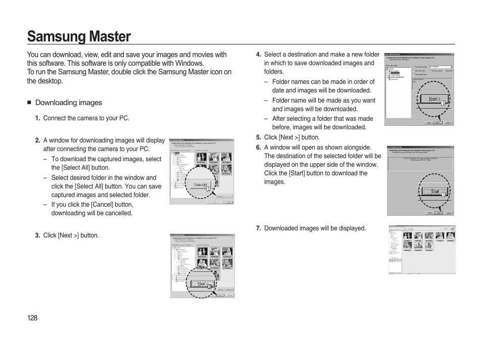 Samsung master | Samsung i8 (User Manual) User Manual | Page 129 / 136
