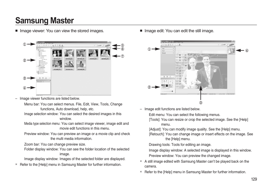 Samsung master | Samsung i8 (User Manual) User Manual | Page 130 / 136