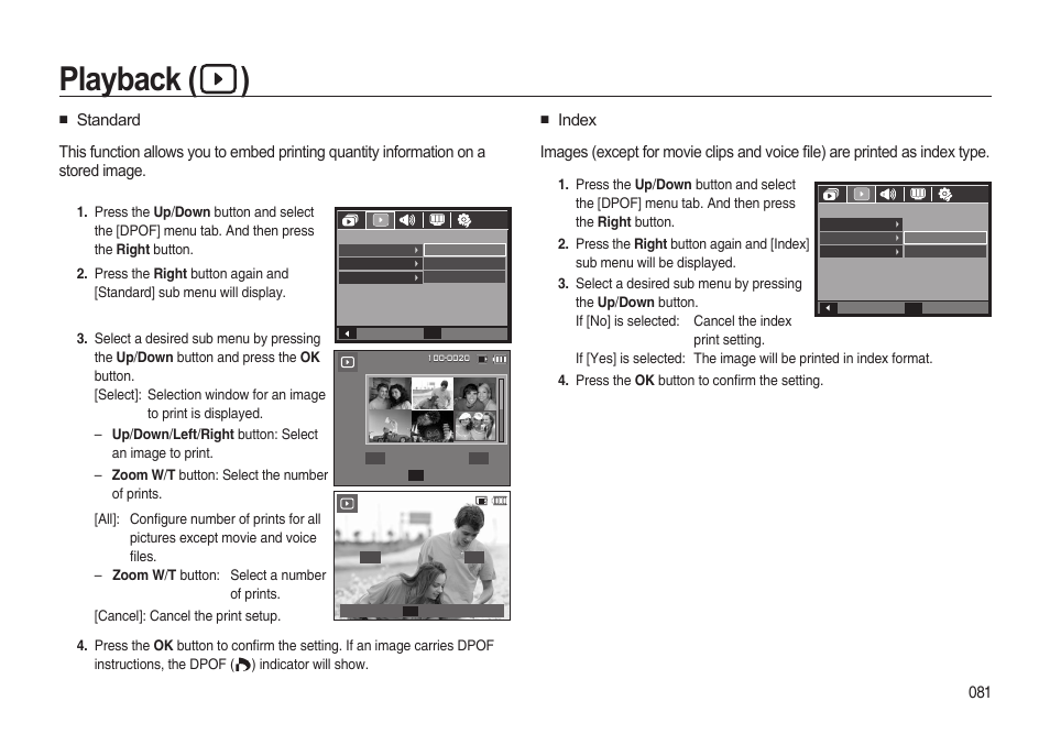 Playback ( ) | Samsung i8 (User Manual) User Manual | Page 82 / 136