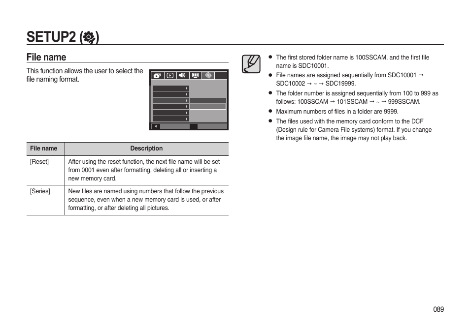 Setup2 ( ), File name | Samsung i8 (User Manual) User Manual | Page 90 / 136