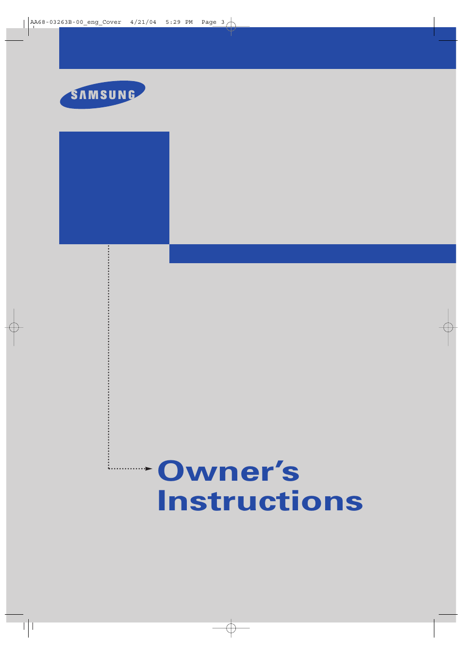 Samsung TXP2675WHX-XAA User Manual | 80 pages