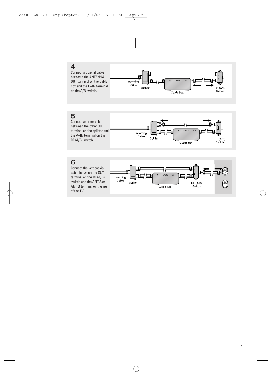 Samsung TXP2675WHX-XAA User Manual | Page 17 / 80