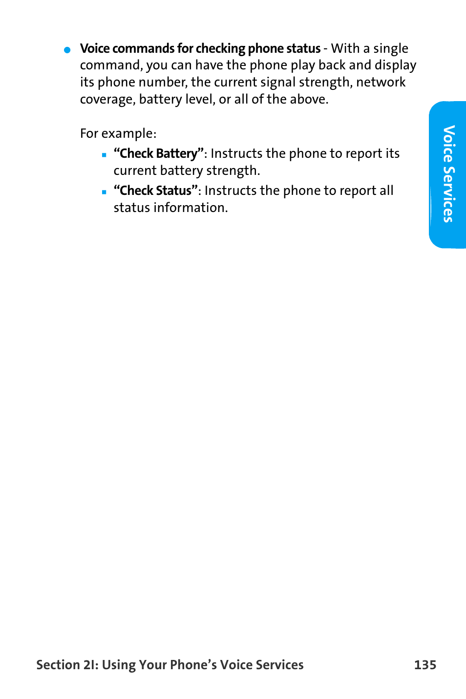 Vo ice ser v ices | Samsung SPH-A880TSAQST User Manual | Page 143 / 259