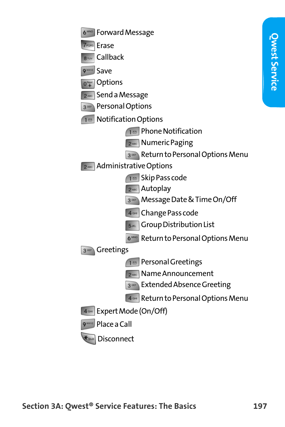 Qw est ser vic e | Samsung SPH-A880TSAQST User Manual | Page 205 / 259
