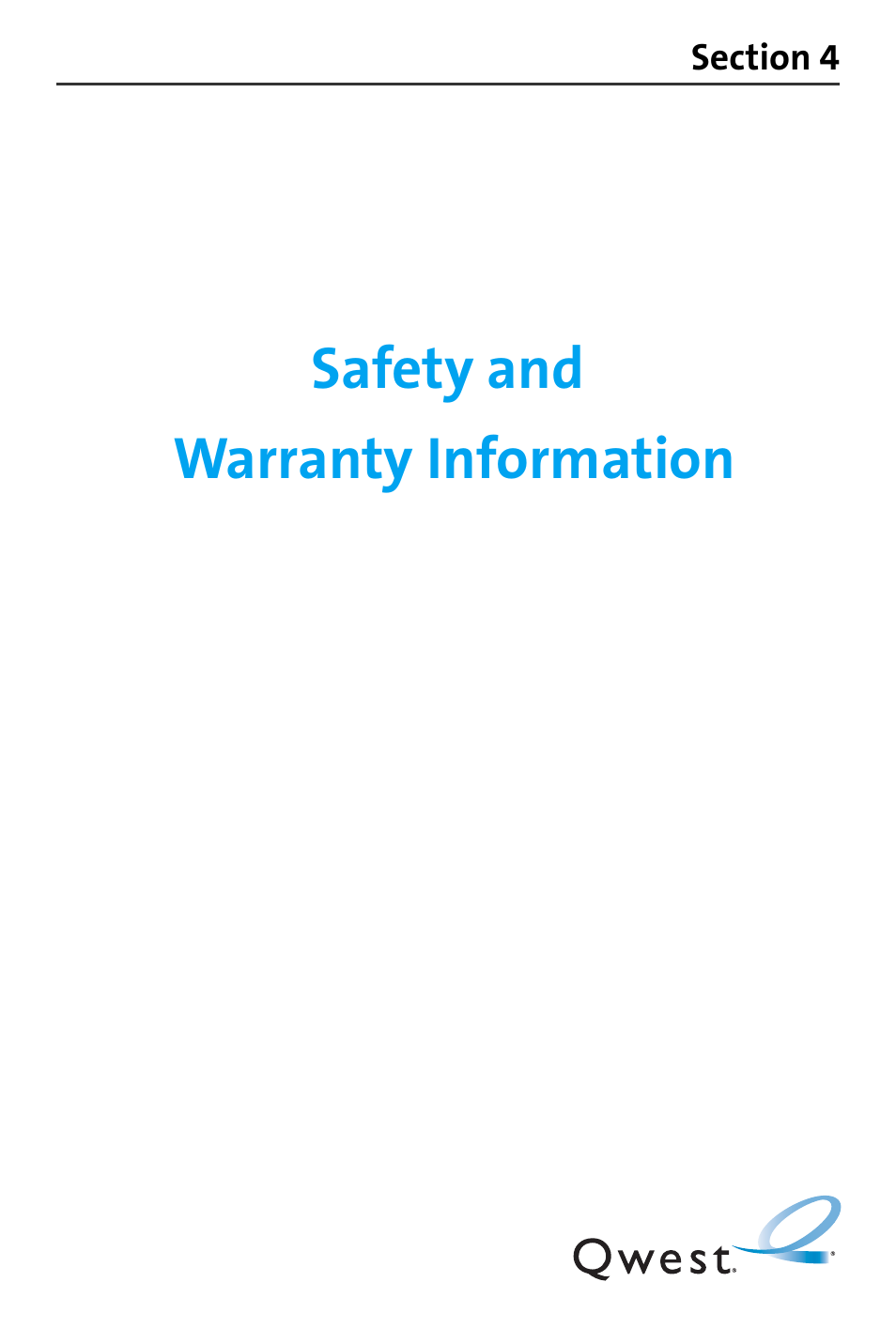 Safety and warranty information, Section 4: safety and warranty information | Samsung SPH-A880TSAQST User Manual | Page 237 / 259