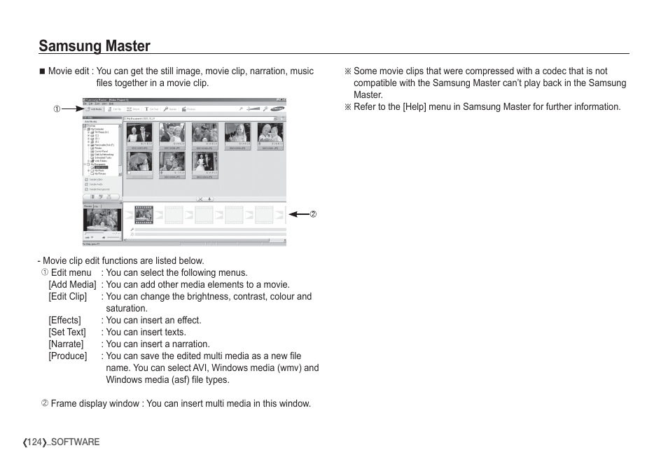 Samsung master | Samsung I80 User Manual | Page 125 / 132