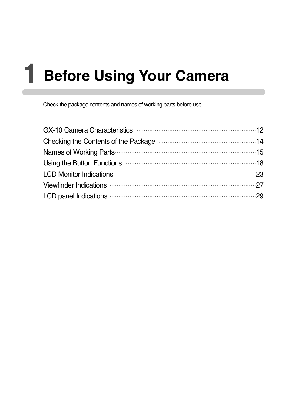 Before using your camera | Samsung Digital Camera (empowered to achieve) User Manual | Page 12 / 262