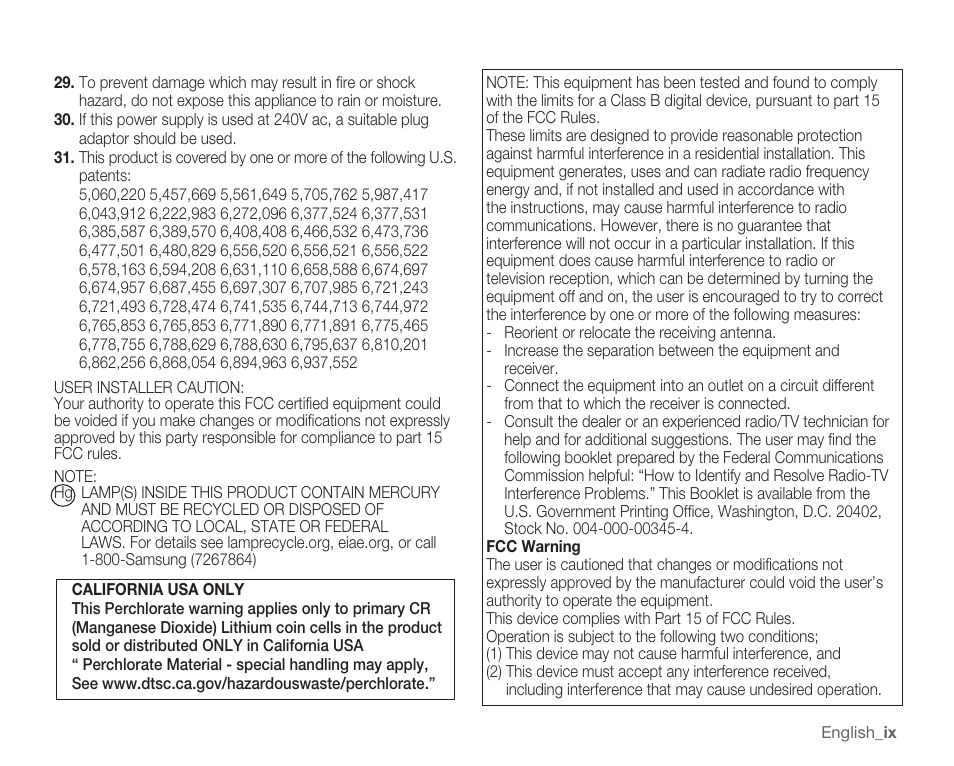 Samsung SMX-C10RN-XAC User Manual | Page 9 / 143