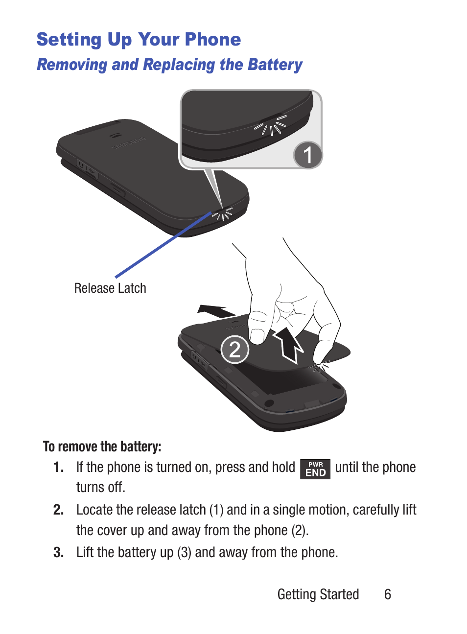 Setting up your phone | Samsung SGH-S275DAATFN User Manual | Page 11 / 144