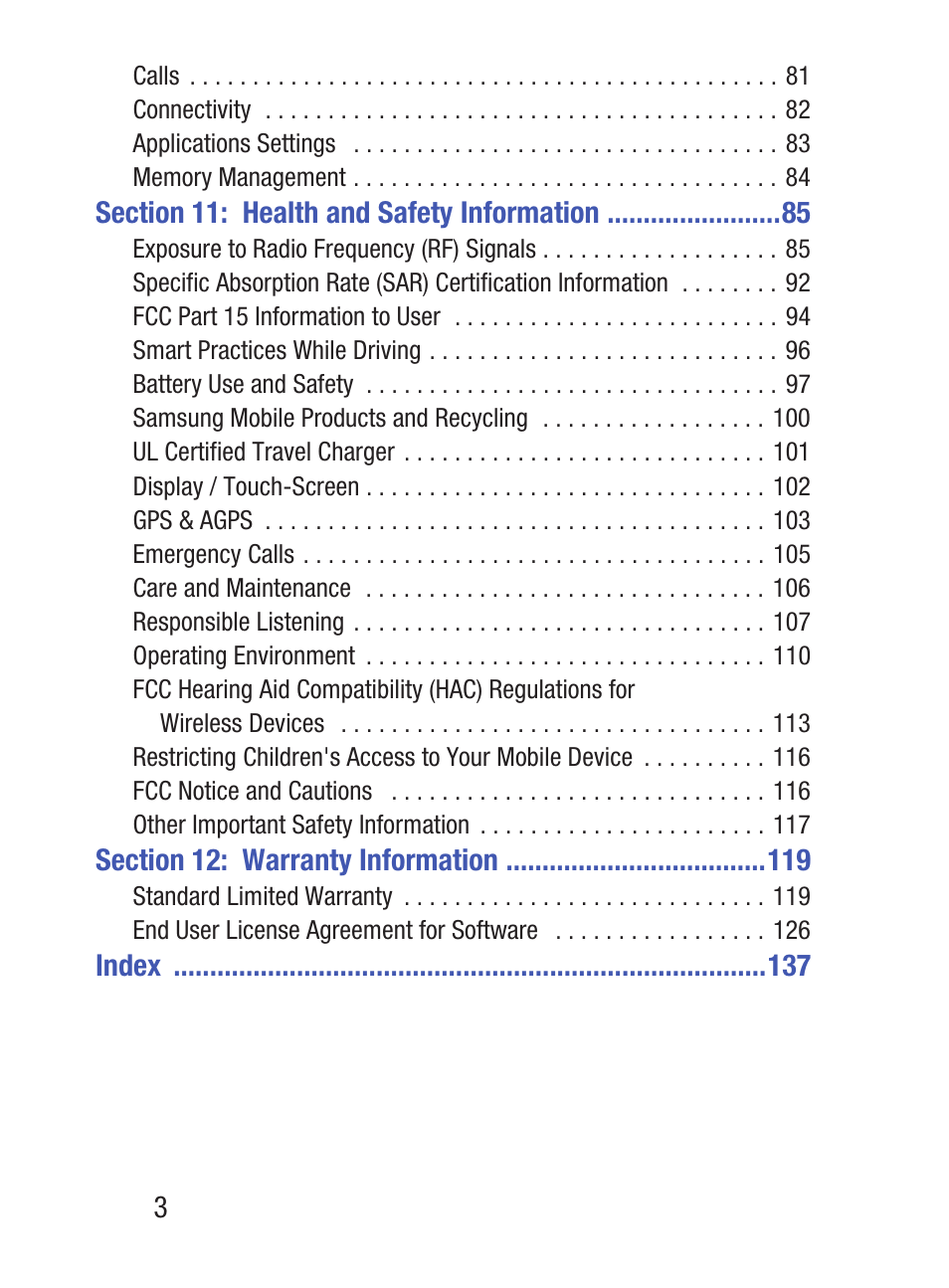 Samsung SGH-S275DAATFN User Manual | Page 8 / 144