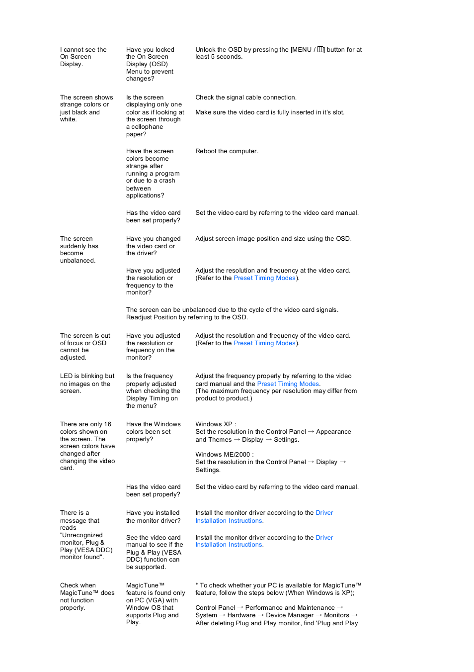 Samsung LS17PEASF-XBM User Manual | Page 56 / 76