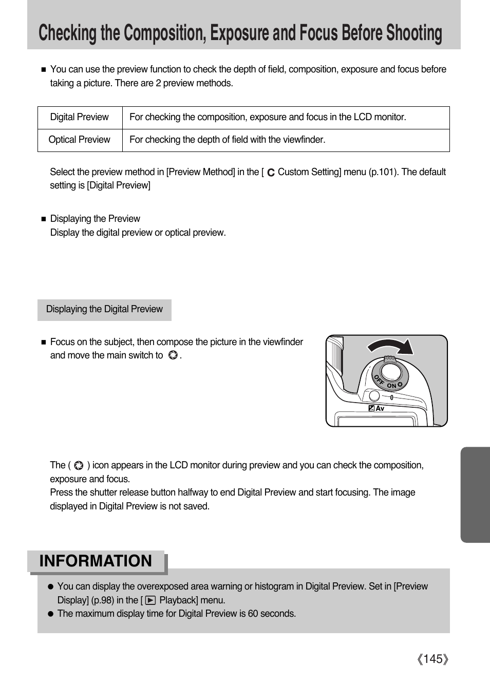 Information | Samsung ER-GX1LZBAA User Manual | Page 146 / 214