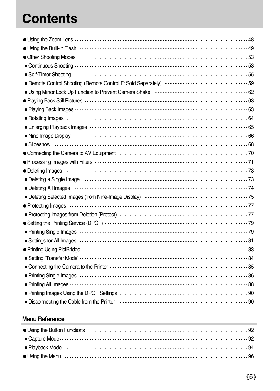 Samsung ER-GX1LZBAA User Manual | Page 6 / 214