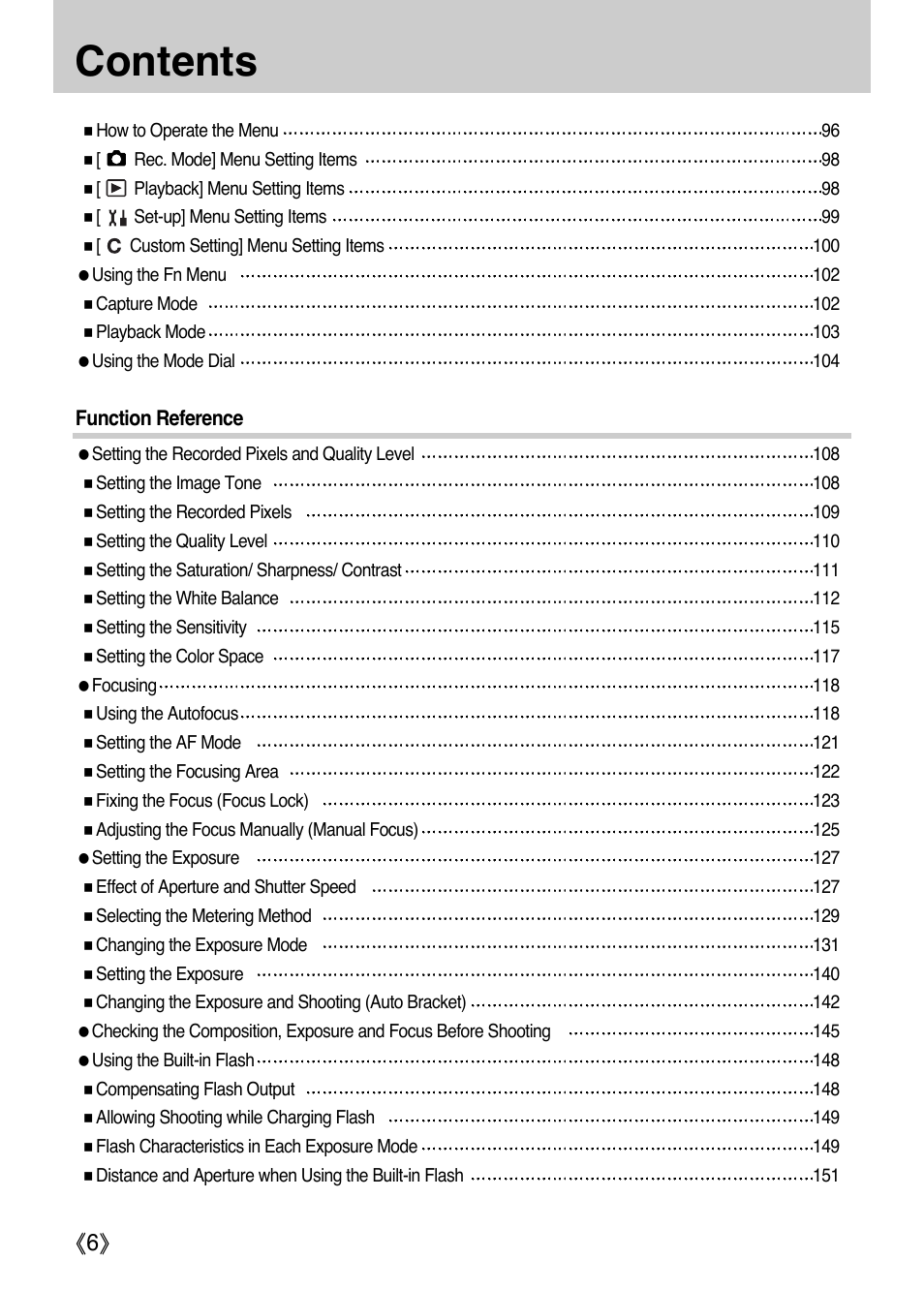 Samsung ER-GX1LZBAA User Manual | Page 7 / 214