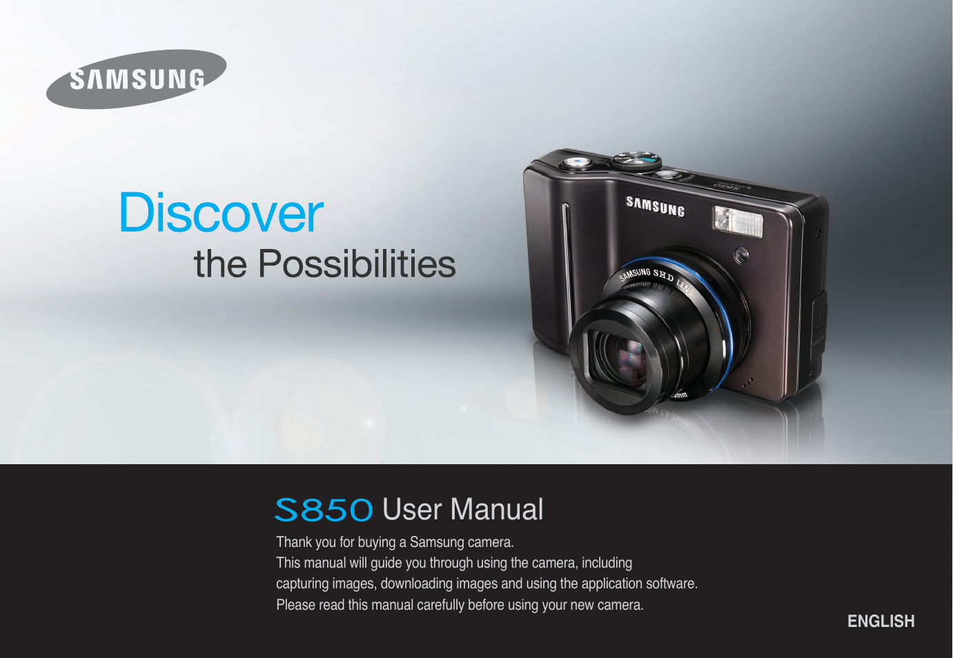 Samsung EC-S850ZSBG-E1 User Manual | 90 pages