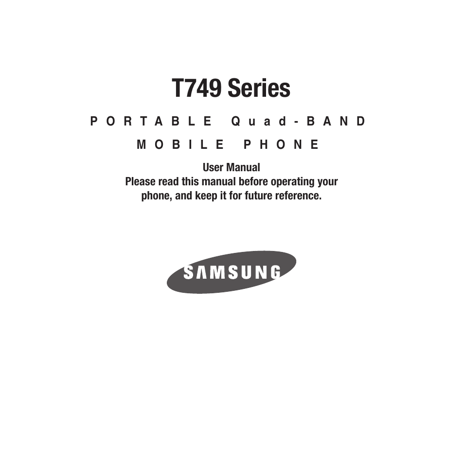 Samsung SGH-T749ZAATMB User Manual | 199 pages