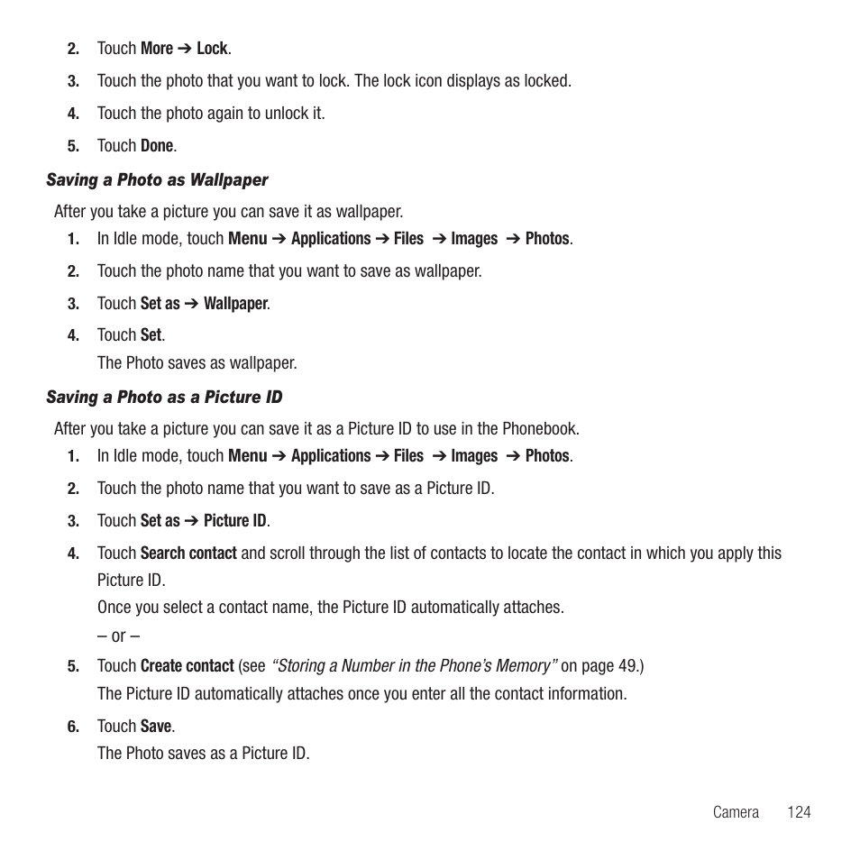 Samsung SGH-T749ZAATMB User Manual | Page 127 / 199