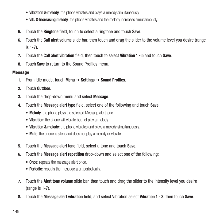 Samsung SGH-T749ZAATMB User Manual | Page 152 / 199