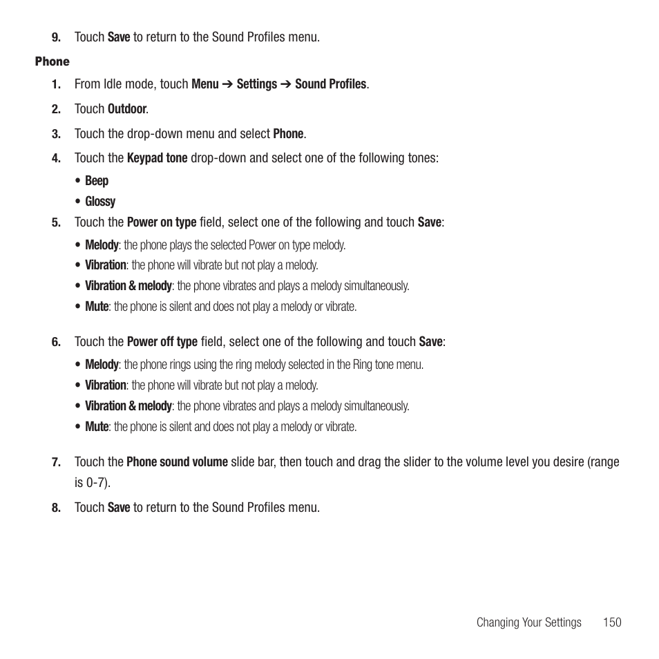 Samsung SGH-T749ZAATMB User Manual | Page 153 / 199