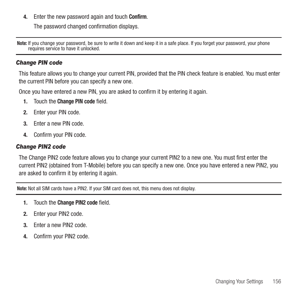 Samsung SGH-T749ZAATMB User Manual | Page 159 / 199