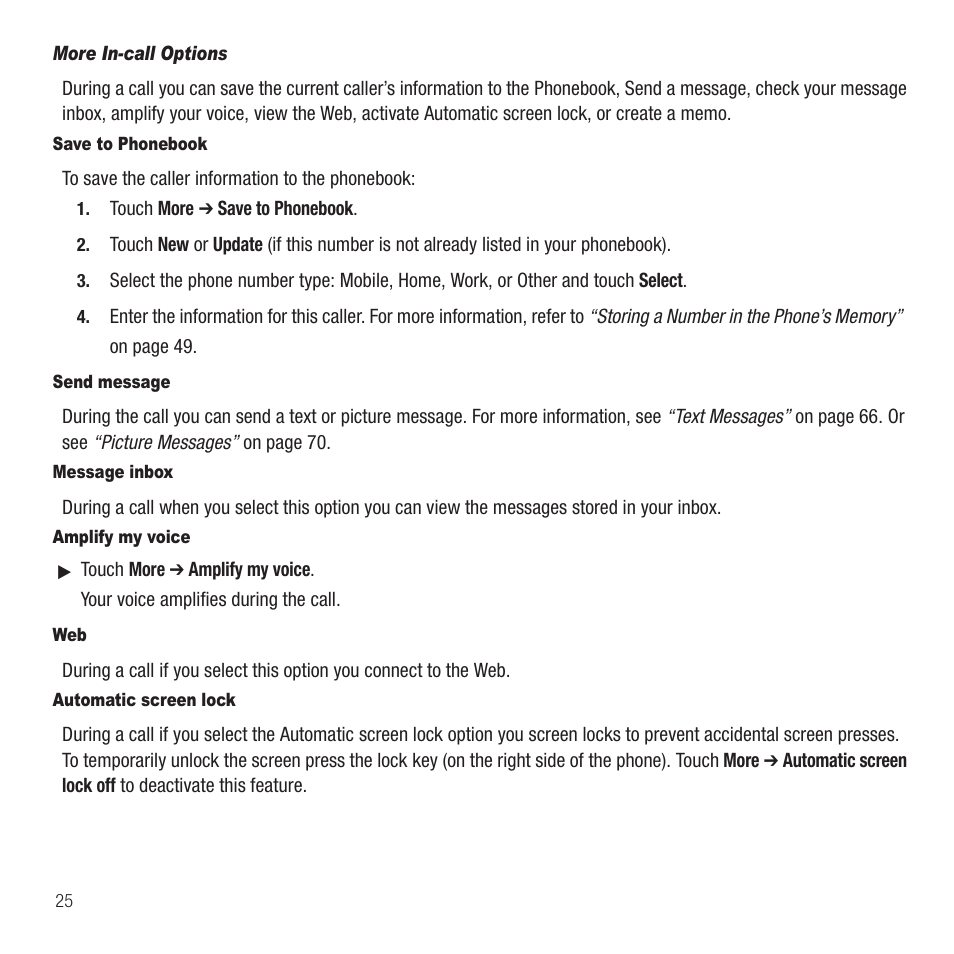 Samsung SGH-T749ZAATMB User Manual | Page 28 / 199
