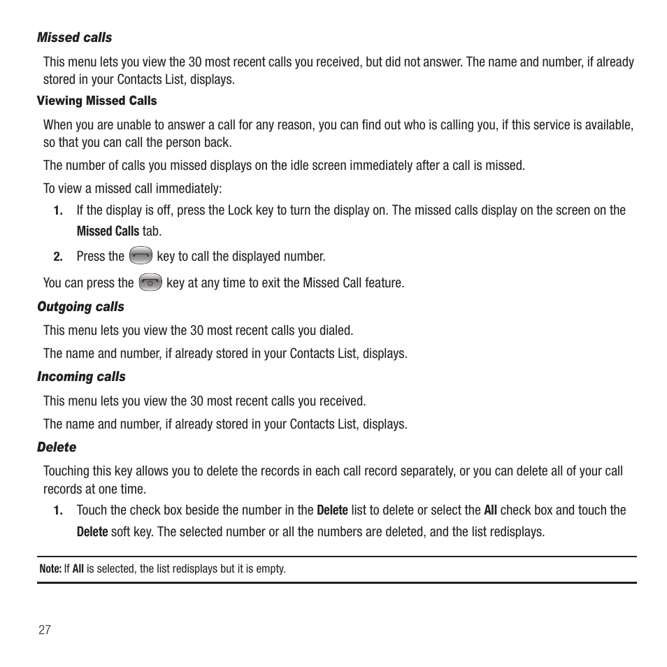 Samsung SGH-T749ZAATMB User Manual | Page 30 / 199