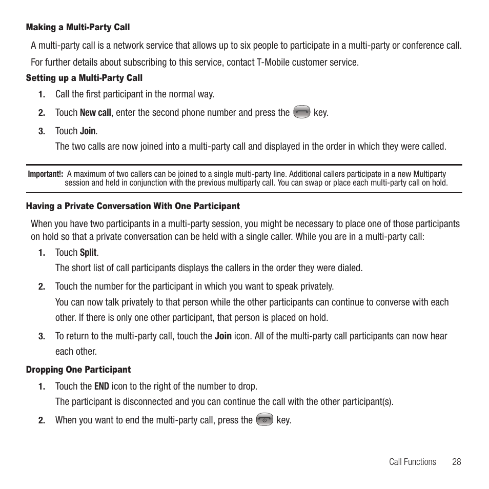 Samsung SGH-T749ZAATMB User Manual | Page 31 / 199