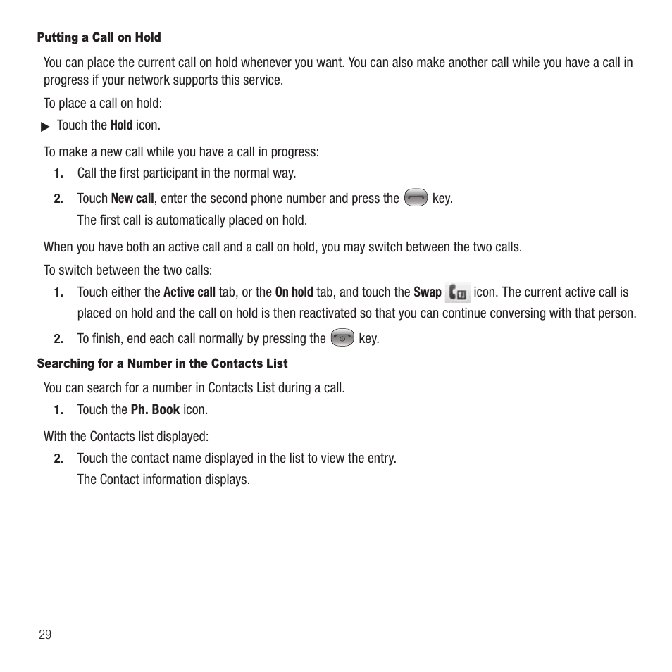 Samsung SGH-T749ZAATMB User Manual | Page 32 / 199