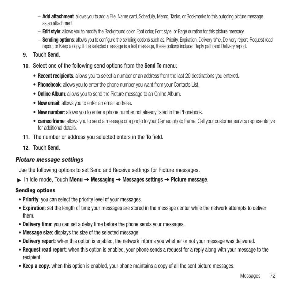 Samsung SGH-T749ZAATMB User Manual | Page 75 / 199