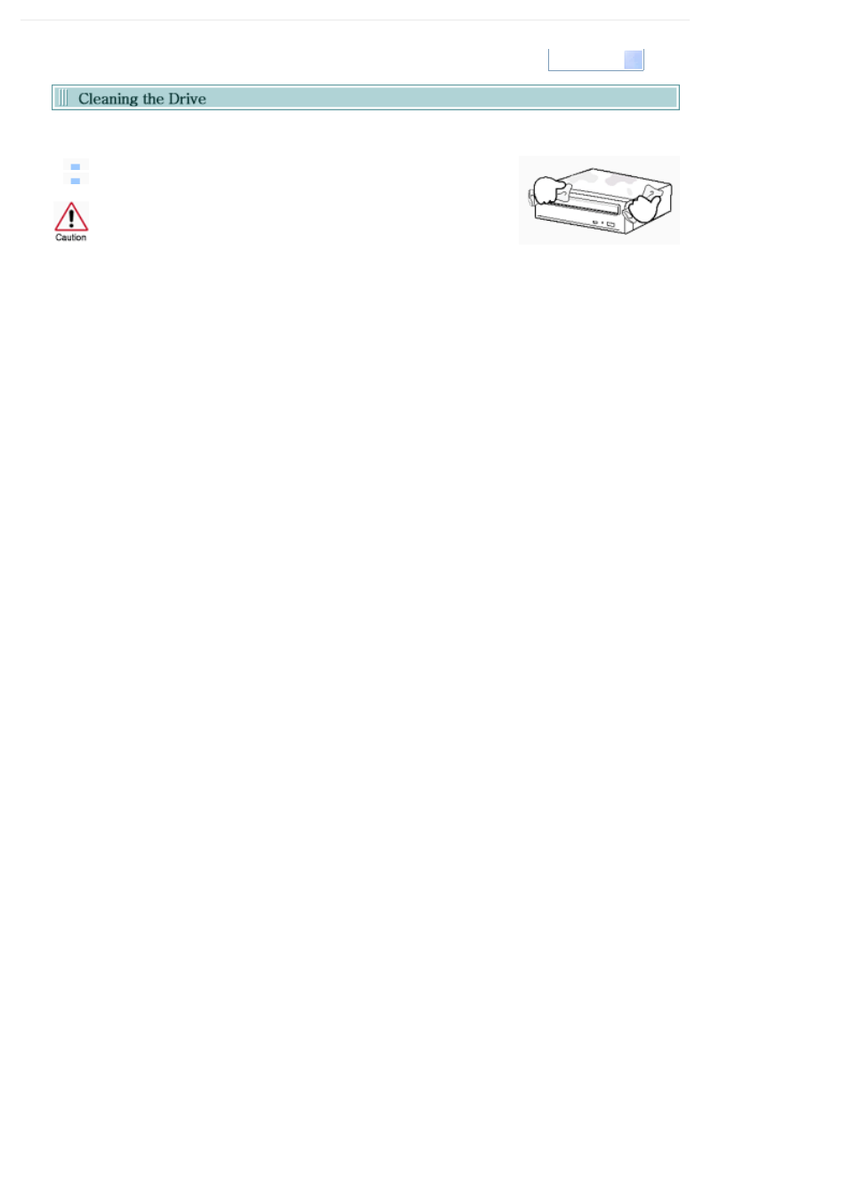 Cleaning the drive | Samsung SH-S182D-BEWM User Manual | Page 23 / 31
