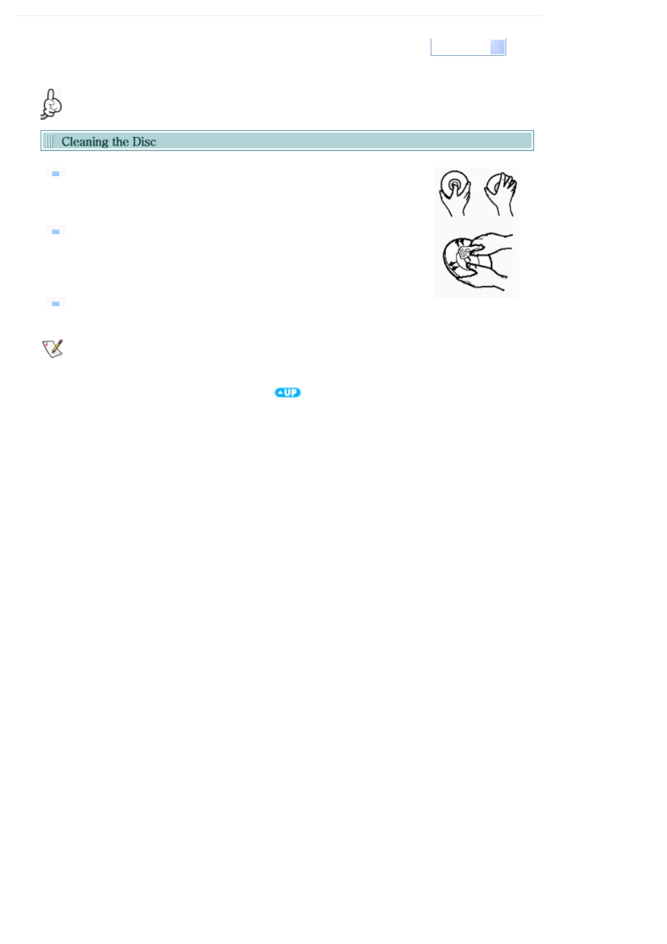 Creaning the disc | Samsung SH-S182D-BEWM User Manual | Page 25 / 31