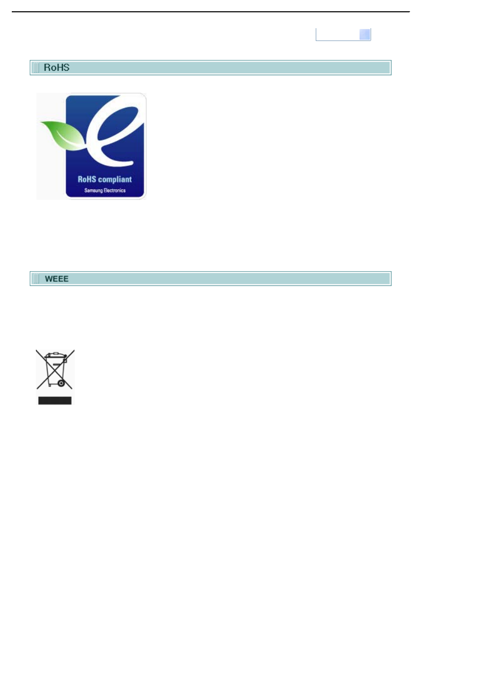 Rohs & weee | Samsung SH-S182D-BEWM User Manual | Page 7 / 31