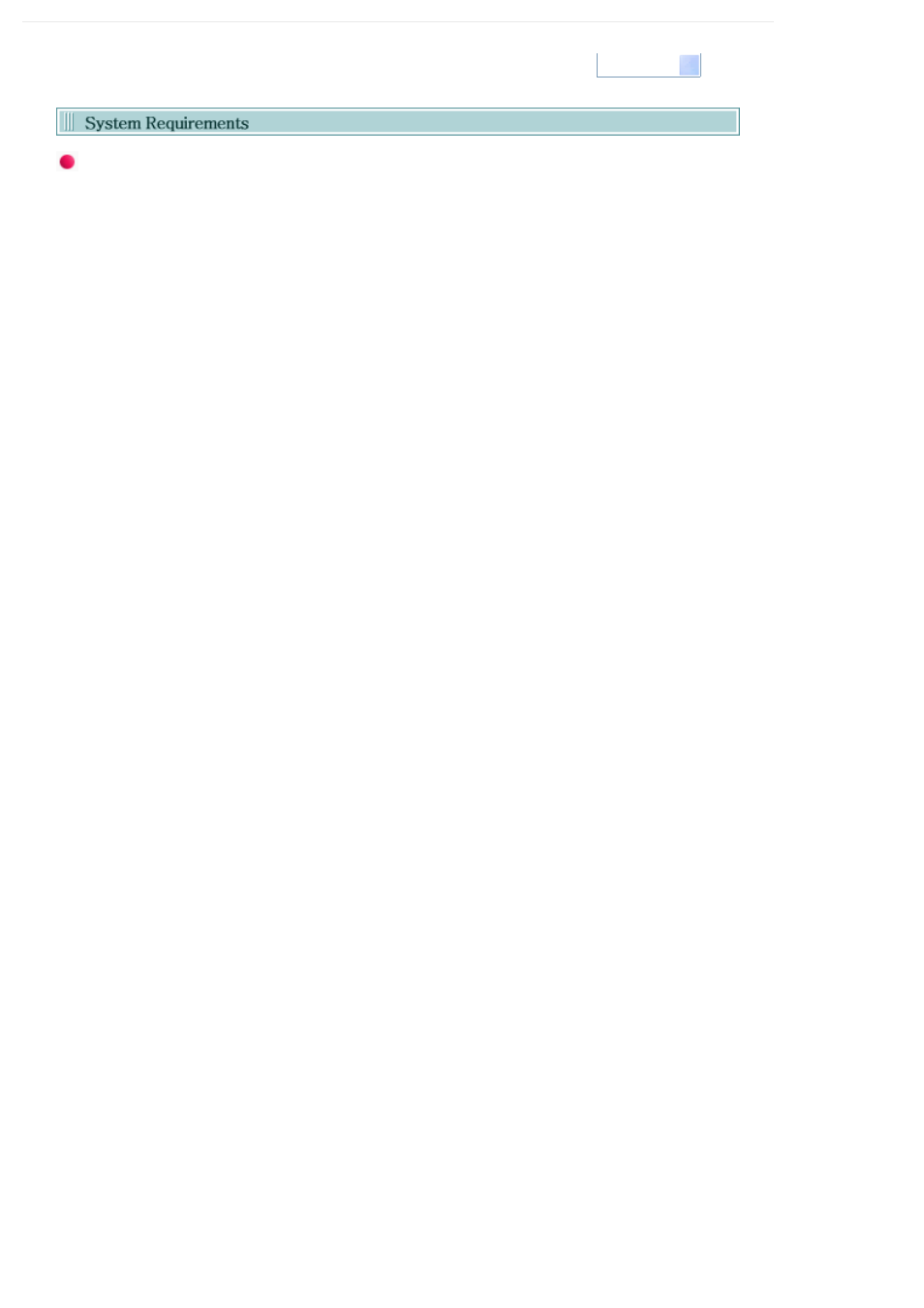 System reqirements | Samsung SH-S182D-BEWM User Manual | Page 9 / 31