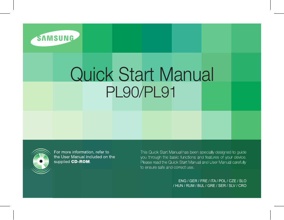Samsung EC-PL90ZZBPAUS User Manual | 142 pages