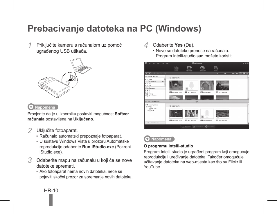 Prebacivanje datoteka na pc (windows) | Samsung EC-PL90ZZBPAUS User Manual | Page 140 / 142