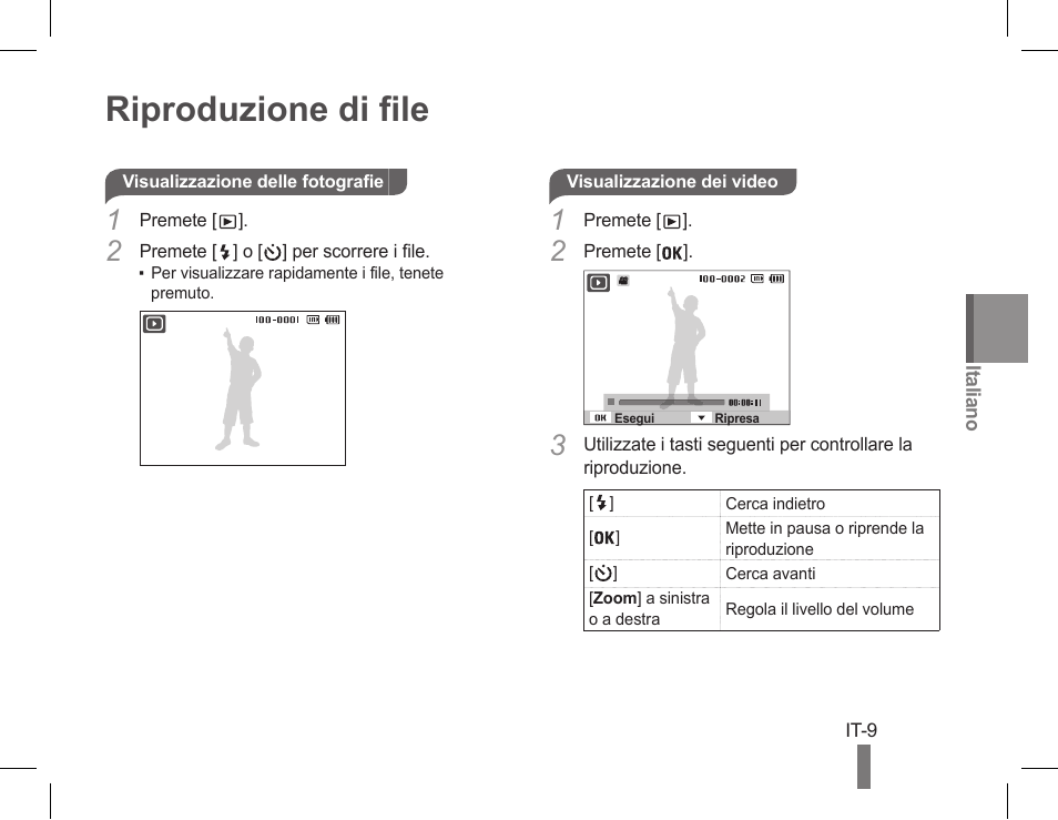 Riproduzione di file | Samsung EC-PL90ZZBPAUS User Manual | Page 39 / 142