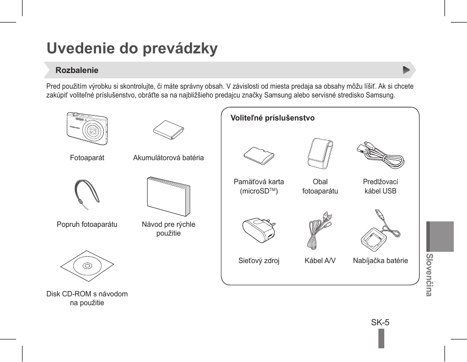 Uvedenie do prevádzky | Samsung EC-PL90ZZBPAUS User Manual | Page 65 / 142