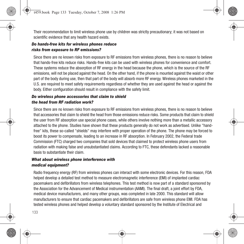 Samsung SEGT459LGATMB User Manual | Page 136 / 156