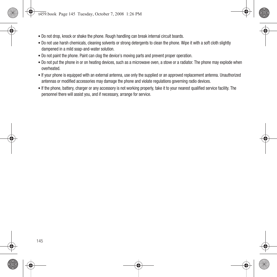 Samsung SEGT459LGATMB User Manual | Page 148 / 156