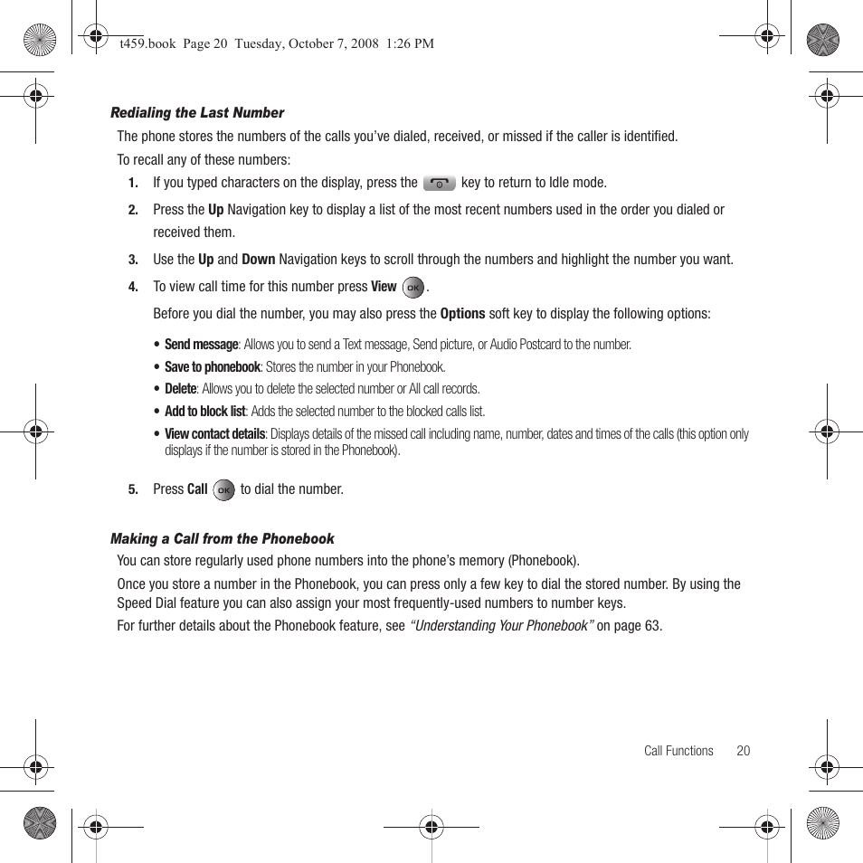 Samsung SEGT459LGATMB User Manual | Page 23 / 156