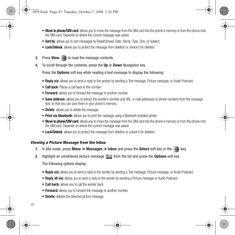 Samsung SEGT459LGATMB User Manual | Page 50 / 156