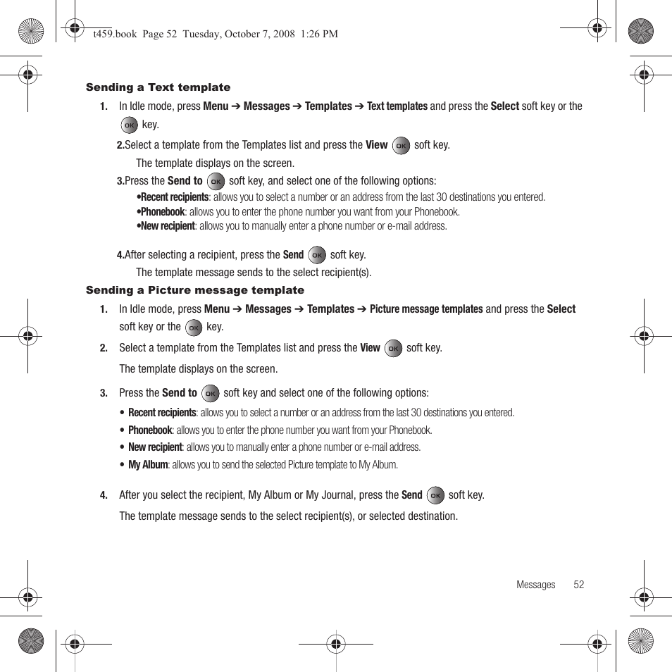 Samsung SEGT459LGATMB User Manual | Page 55 / 156