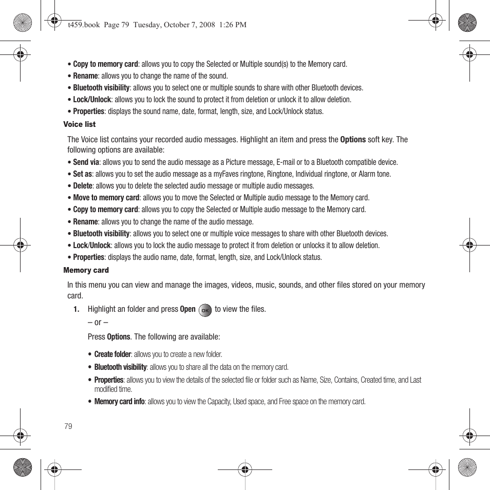 Samsung SEGT459LGATMB User Manual | Page 82 / 156