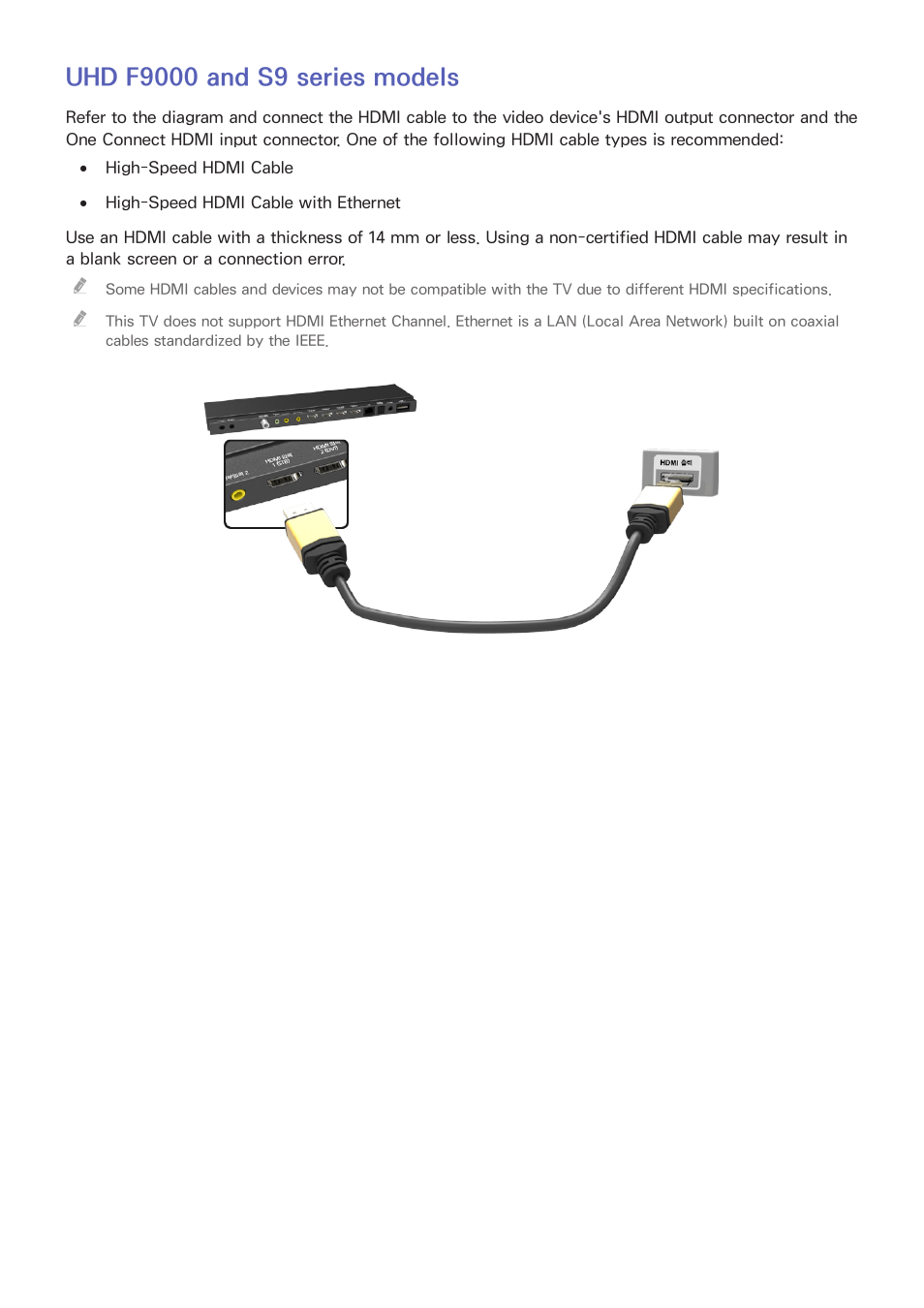 Uhd f9000 and s9 series models | Samsung UN55F8000AFXZA User Manual | Page 13 / 179