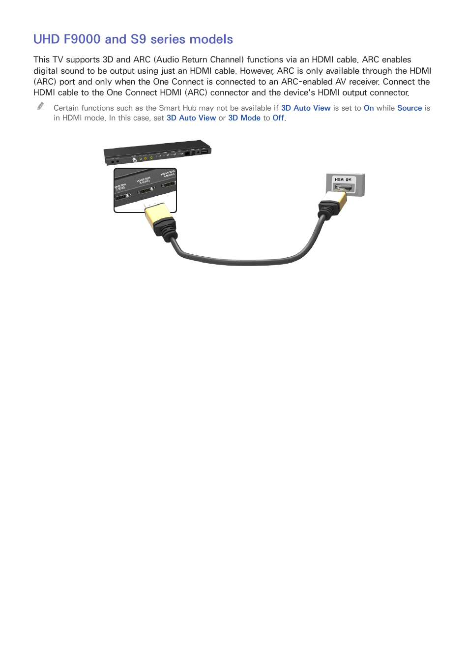 Uhd f9000 and s9 series models | Samsung UN55F8000AFXZA User Manual | Page 24 / 179