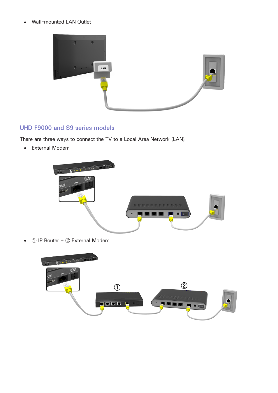 Uhd f9000 and s9 series models | Samsung UN55F8000AFXZA User Manual | Page 36 / 179