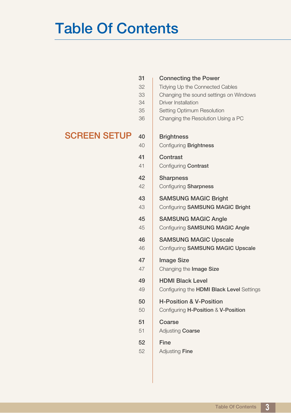 Samsung LS24C370HL-ZA User Manual | Page 3 / 98