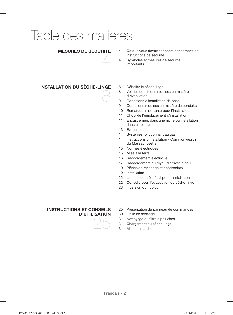 Samsung DV435ETGJWR-A1 User Manual | Page 50 / 144