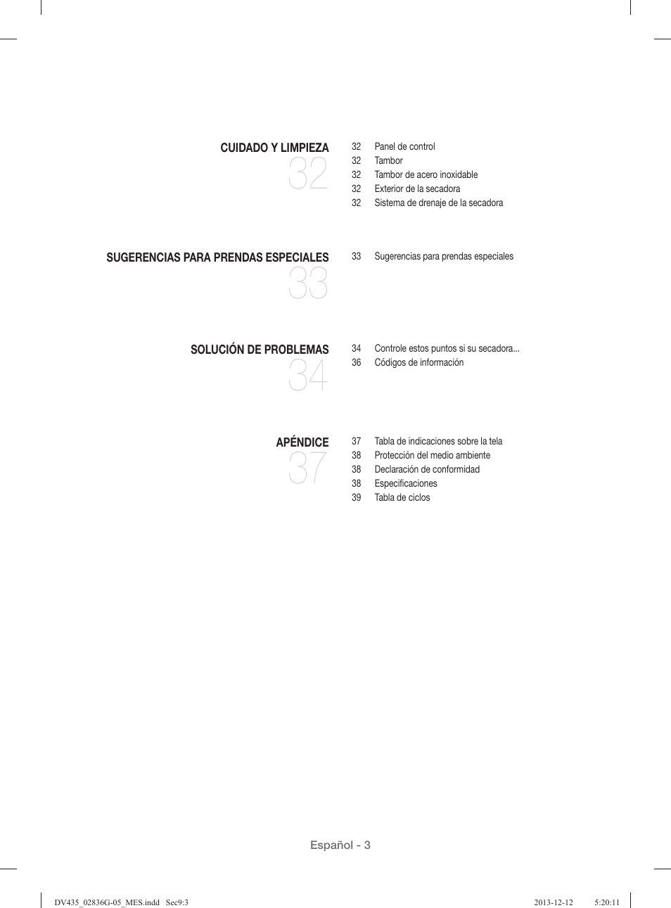 Samsung DV435ETGJWR-A1 User Manual | Page 99 / 144